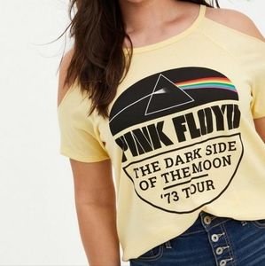 Torrid Cold-Shoulder Tee - Pink Floyd